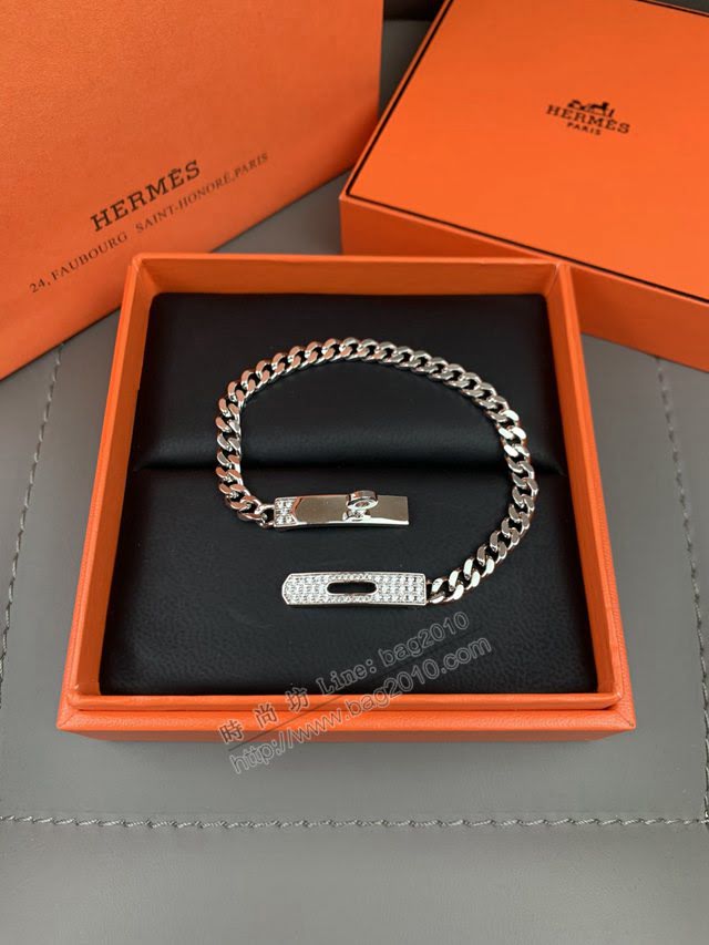 Hermes首飾品 愛馬仕Kelly Clochette手鏈 Hermes經典男女款手鏈  zgh1578